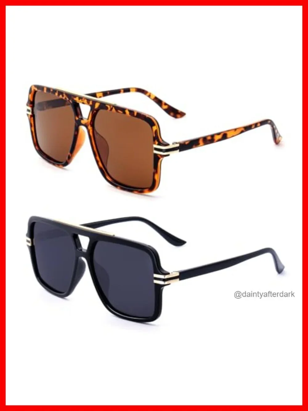 Polarized Oversized Aviator Sunglasses Women UV400 Protection